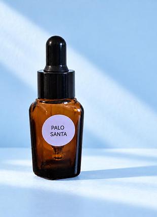 Ароматизатор для свечей «palo santo», аромамасло 10 мл в стеклянной бутылочке с пипеткой