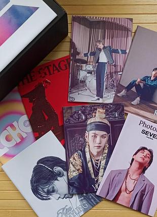 Бокс бтс btsнабір фотобуков 7 шт з мемберами гурту бтс bts 22645