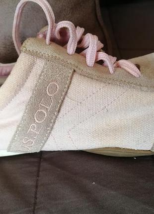 Кросівки жіночі u.s. polo assn. рожеві