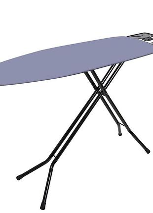 Доска для глажки casa si superstandard basic metallic 120x38 black/plain silver (cs95150g409) discounted 3
