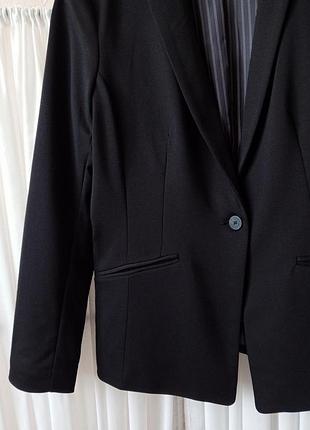 Красивий чорний піджак h&m. 4