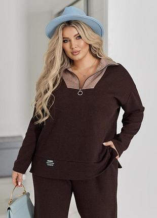 0566 костюм шоколад mariliz 4