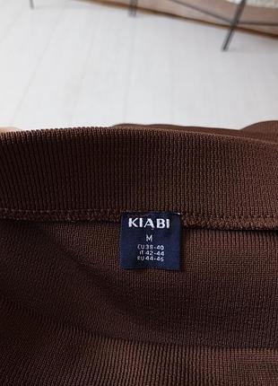 Стильна плотна якісна шоколадна юбка kiabi. 4