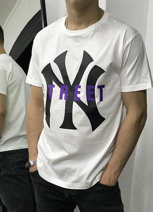 Мужская футболка unisex с принтом "new york street". s