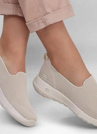 Женские слипоны skechers go walk joy - sensational day