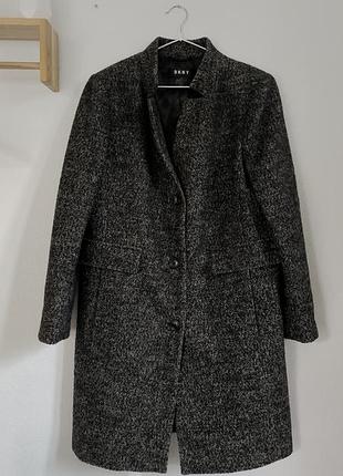 Пальто вовняне dkny