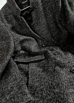 Пальто вовняне dkny 3