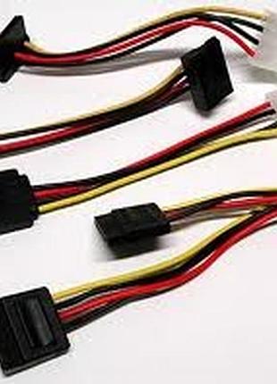 Кабель sata-power двойник
