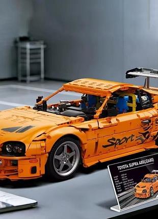 Конструктор toyota supra a80 mk4 2jz 4508 деталей bole brick