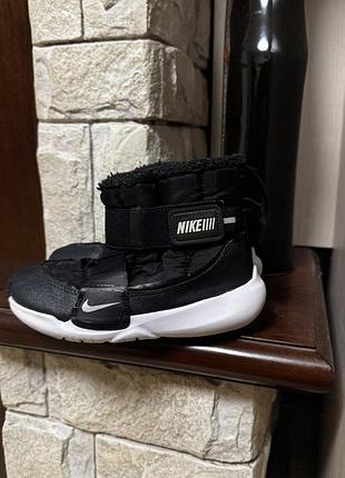 Чоботи дитячі nike flex advance boot чорні 3