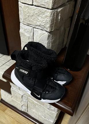 Чоботи дитячі nike flex advance boot чорні 5