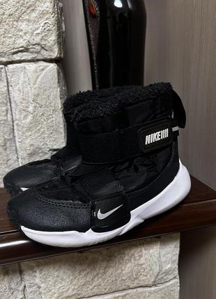 Чоботи дитячі nike flex advance boot чорні 2