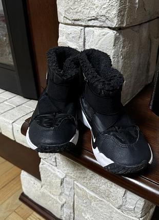 Чоботи дитячі nike flex advance boot чорні 6
