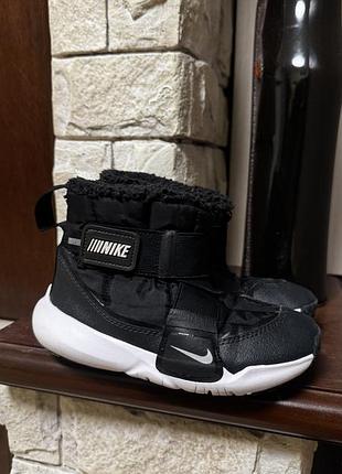 Чоботи дитячі nike flex advance boot чорні 4
