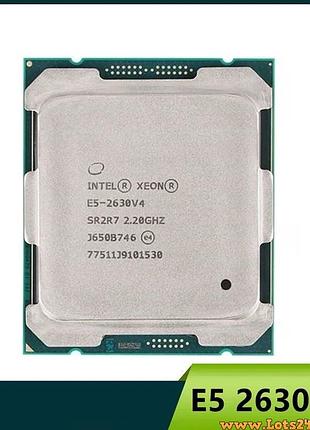 Cерверний процесор intel xeon e5 2630 v4 10 ядер 20 потоків 2.2 ггц socket lga2011-3 ddr4 broadwell для cad