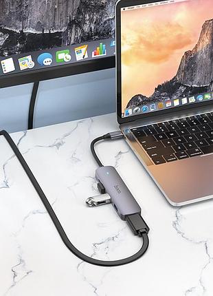 Usb-хаб hoco type-c multi-function.. ) metal gray ( ) 6