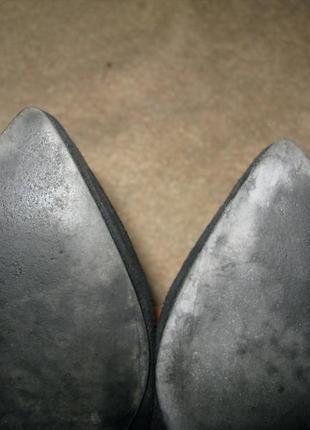 Замшевые туфли балетки minelli8 фото