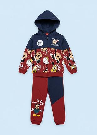 Спортивний костюм для хлопчиків mickey mouse червоний з синім 86 розмір