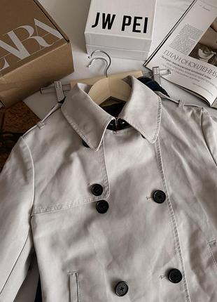 Укороченный тренч superdry размер s s 3