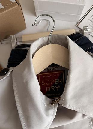 Укороченный тренч superdry размер s s 6