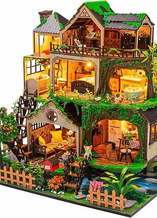 3d румбокс diy fairy tale forest казковий ліс + пилозахисний купол l2501z