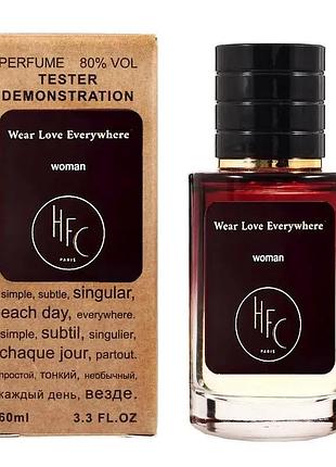 Haute fragrance company wear love everywhere tester lux жіночий 60 мл