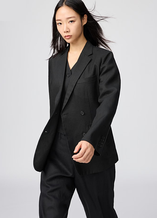 Пиджак льняной uniqlo (483762)