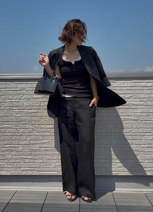 Пиджак льняной uniqlo (483762) 3