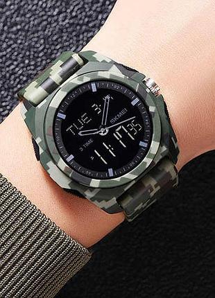 Часы наручные skmei, camo green 4