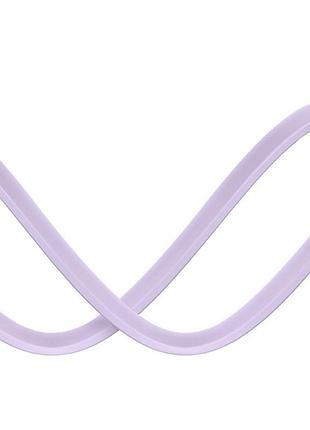 Кабель baseus bright mirror series retractable fast charging data cable usb to m+l+c.. purple ( ) 5