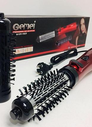 Стайлер для укладки + фен hot air styler gemei (24 шт/яск)