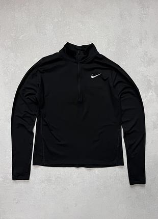 Чоловіча термокофта 1/3 zip від бренду nike з технологією dri fit