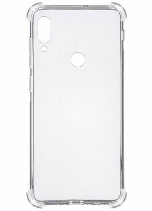 Tpu чехол getman ease logo усиленные углы для xiaomi redmi note 7 / note 7 pro / note 7s бесцветный (прозрачный)