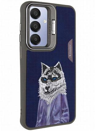 Tpu+pc чехол friends для samsung galaxy a25 5g blue wolf