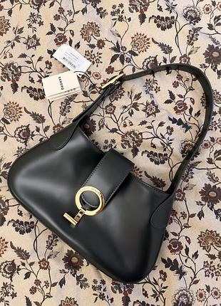 Сумка жіноча sandro paris sweet janet чорна шкіряна