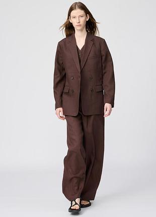 Піджак лляний uniqlo (483762)