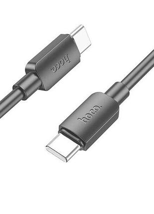Кабель usb type-c — usb type-c hoco,,, м, чорний 3