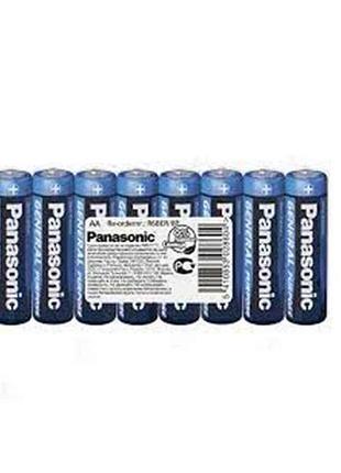 Батарейка сольова r6/aa 8шт (спайка) тм panasonic