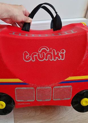 Валіза дитяча trunki червона