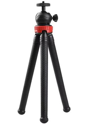 Гибкий штатив осьминог primo octopus big - black/red
