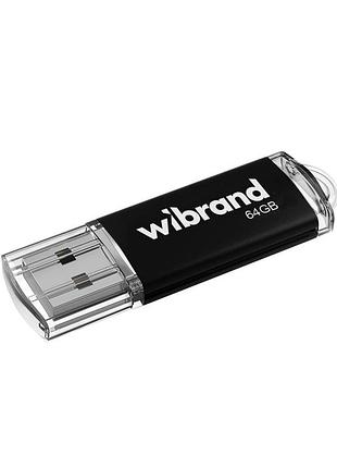 Флеш-накопичувач wibrand usb. cougar black (. )