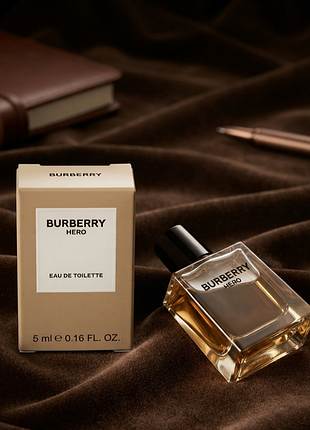 Burberry hero eau de toilette - миниатюра 5 мл