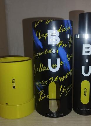 Парфумована вода sarantis b.u. wild 30 мл для жінок