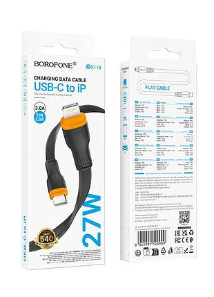 Кабель borofone esplendido pd charging data cable ip black ( ) 2