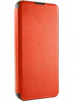 Кожаный чехол-книжка belora для tecno spark go 2 red