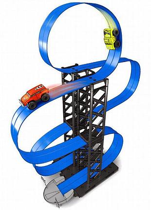 Интерактивный трек с инерционной машинкой sht 088-7 (1car) blue