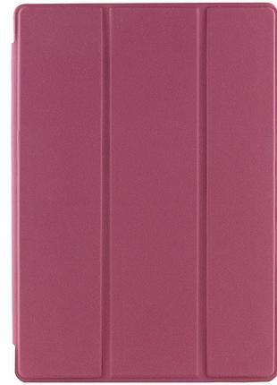 Чехол-книжка book cover (stylus slot) для samsung galaxy tab s6 lite 10.4" (2020-2024) бордовый / maroon