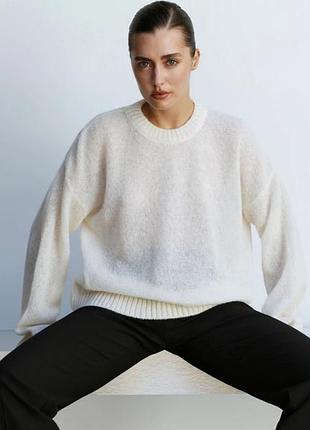 Светр жіночий otaje dakota білий xs-s