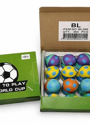 Футбольні м'які м'ячики-антистрес football cup