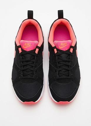 Кросівки жіночі nike air чорні, рожеві